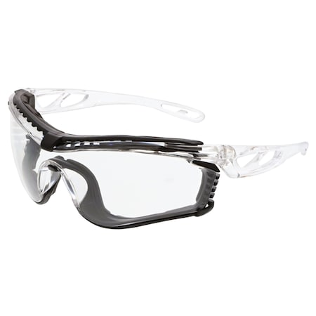 Mcr Safety Checklite (CL5), Safety Glasses, UV-AF Anti-Fog, Polycarbonate Lens, Clear Frame, Frameless, 12 PK CL510AF
